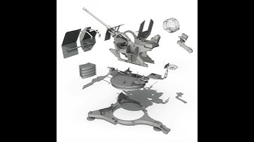 3D Model of 2cm Flak 38 with SD.AH. 51 - Trailer Review