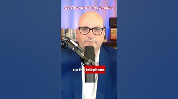 Do the hard thing.   The Rent is Due.  Make a Call. #coldcalling #sales #salestips #salestraining