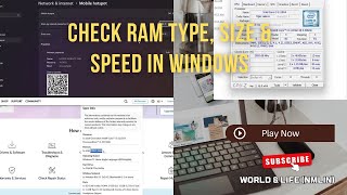 Check RAM Type, Size & Speed in Windows Step-by-Step | NMLIN