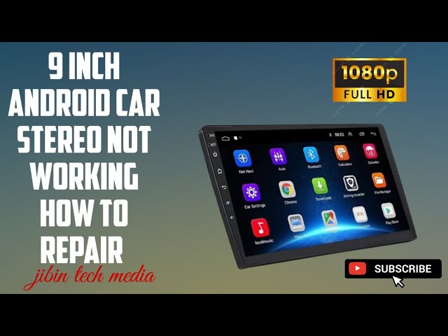 カーナビ HHD AUDIO PLAYER(JUNK NOT WORKING) Android Car Stereo Repair - No Back Light - YouTube