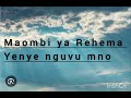 Maombi Ya Rehema Kupitia Damu Ya Yesu Kristo