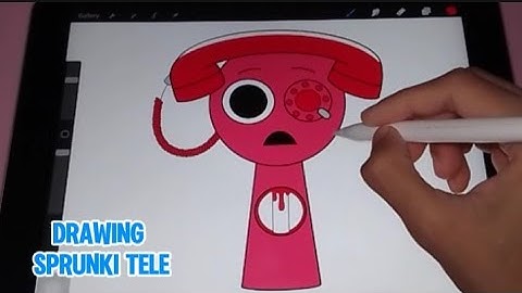 CARA MENGGAMBAR SPRUNKI TELE PHASE 4 INCREDIBOX || KEYLA ANIMASI
