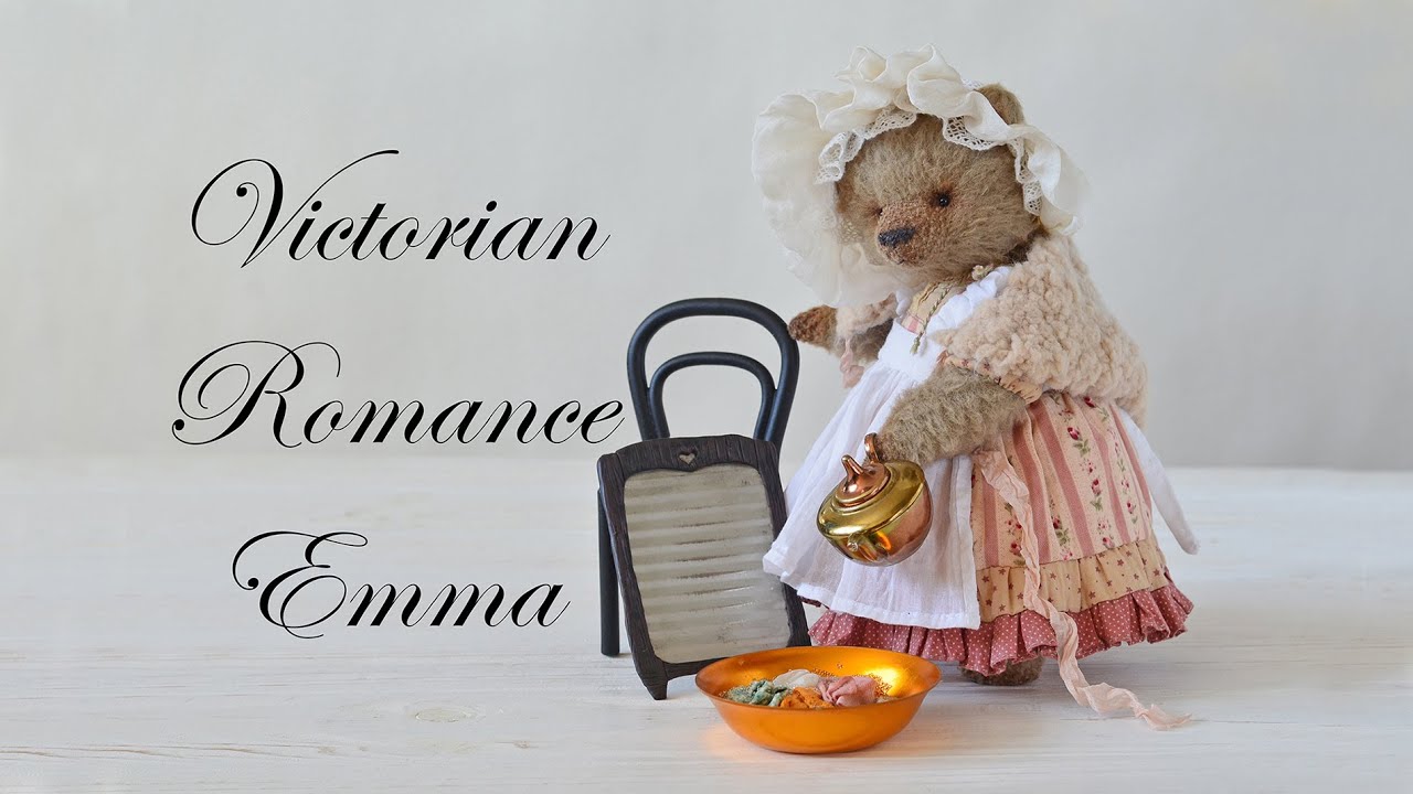 How To Dress A Teddy Bear Nicely, Victorian Romance Emma, clothes idea for teddy bear