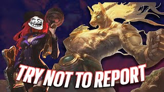 Try not to report your ADC challenge... Rank 1 Nasus | Carnarius | League of Legends