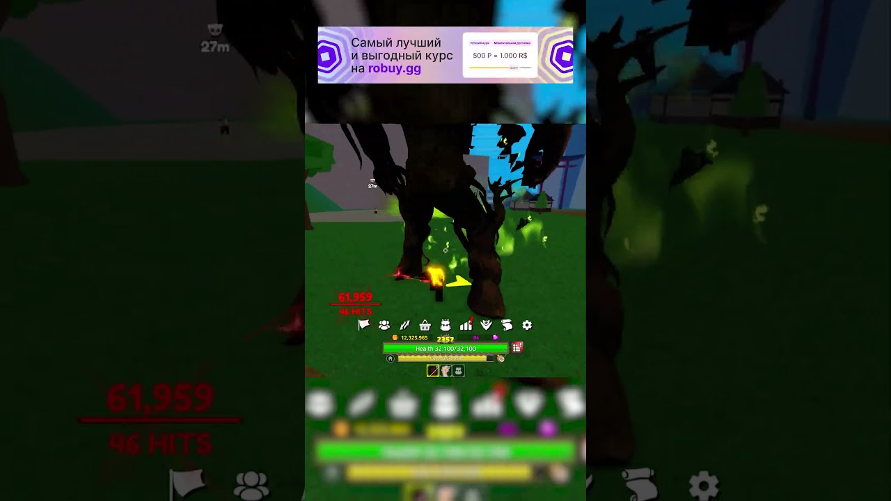 ZORO vs. FOREST FRUIT🌳 IN ROBLOX!! #roblox - YouTube