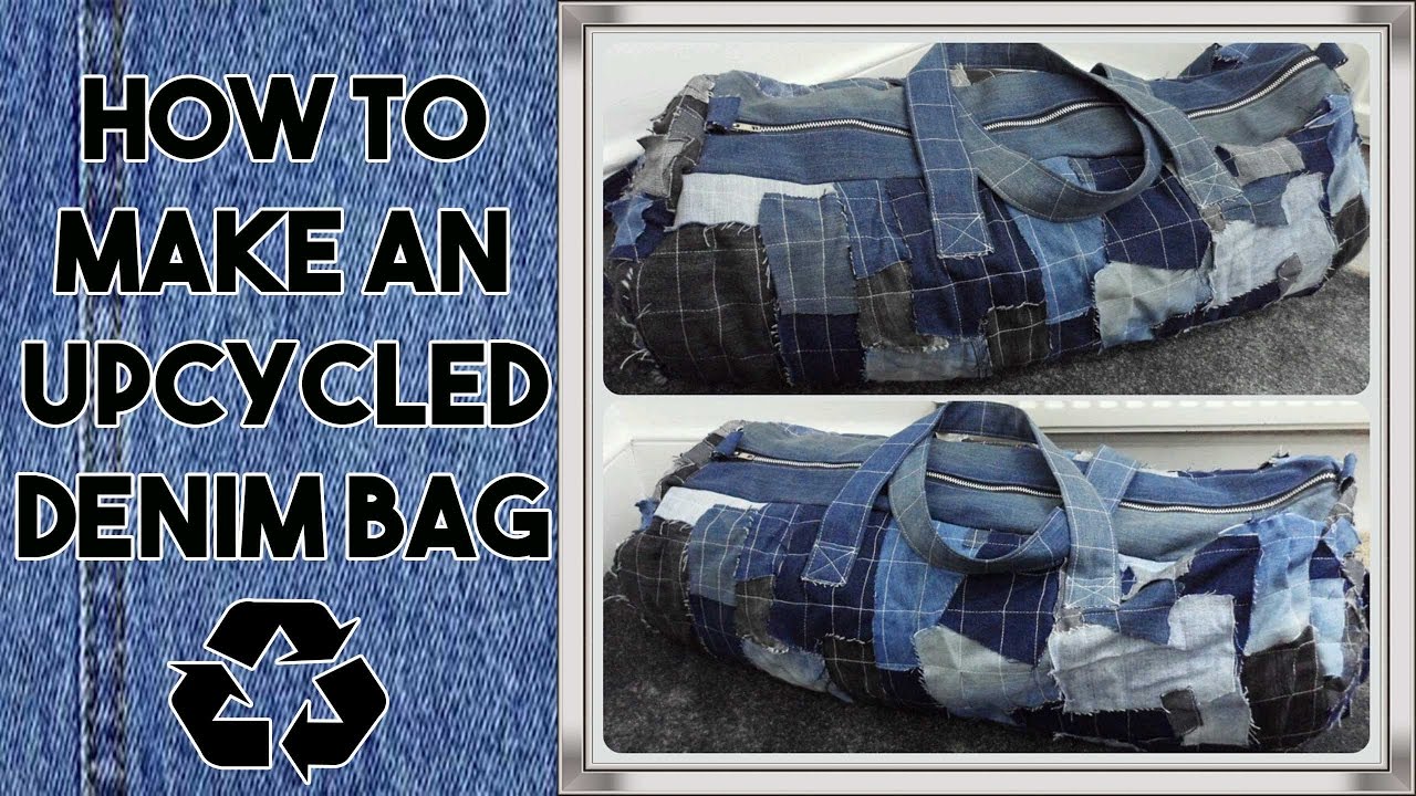 Easy Upcycled Sewing Project: Turn Old Jeans Into Tote Bag | The Creative  Sewist