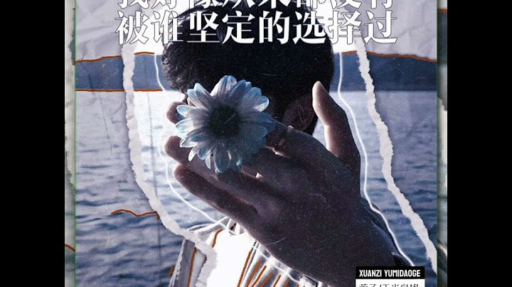 我好像从来都没有被谁坚定的选择过