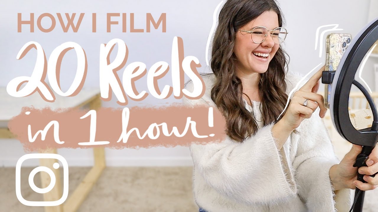 How to Film Reels FAST  Tips to best prepare to film & create