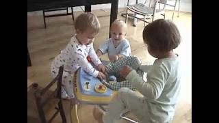 Dana, Saskia Adrien, Antonia And Ari In Paris 2002