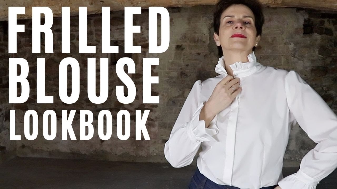 5 Frilled Blouse Outfits For A Modern Look - YouTube