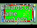 Pooking billiards city gameplay level 803 Android 
