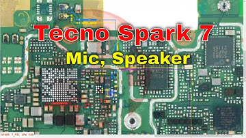 Tecno Spark 7 Mic, Speaker, Problem Solution Jumper Ways
