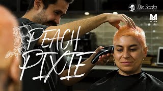 : MOSER KUNO x DIE SCALA -  Der Peach Pixie Look