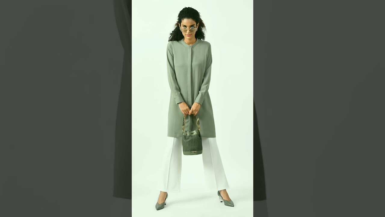 Elevate your workwear with our sophisticated sage green pieces.