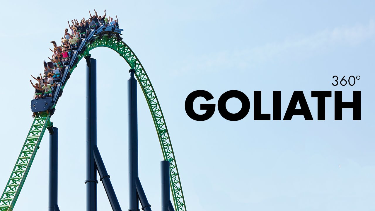 Niet ingewikkeld fusie Aardrijkskunde Walibi Holland - Goliath 360º - YouTube