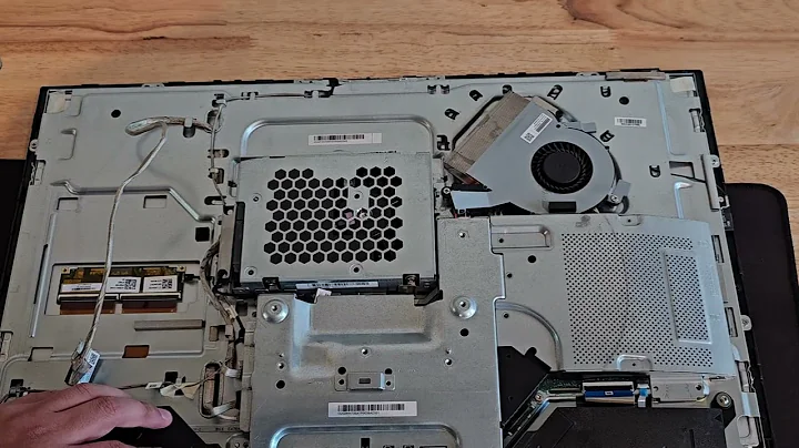 HP ALL in ONE  24-r114 |How to Upgrade Ram and SSD