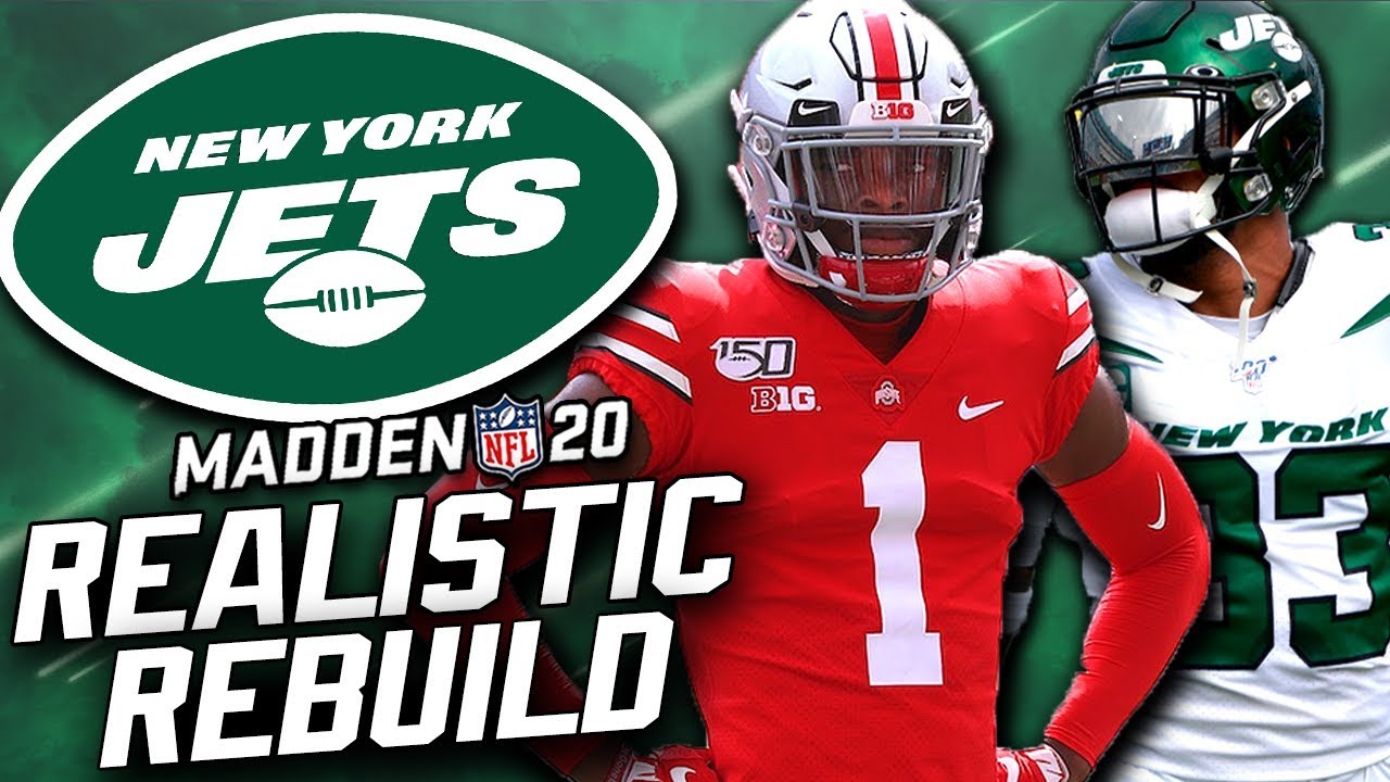 Rebuilding the New York Jets Jets Draft Jeff Okudah! Madden 20