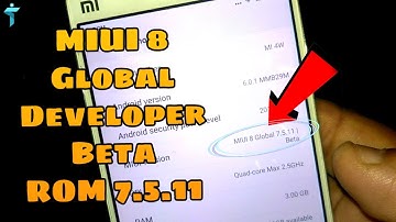MIUI 8 Global Developer Beta ROM 7.5.11 in Xiaomi Phones Without PC | New Features | No Root
