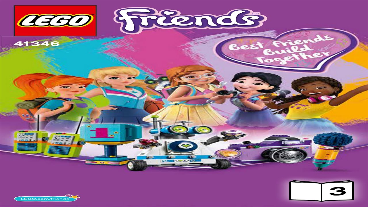 🐧 LEGO instructions 🐧 Friends 🐧 41346 🐧 Friendship Box 🐧 Book 3 🐧