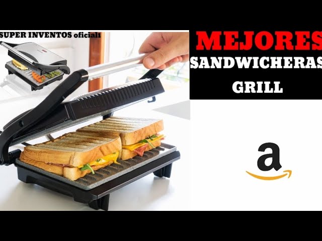 Prepara los mejores sándwiches con estos grills, parrillas y sandwicheras:  Tefal, Taurus, Jata