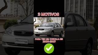 3 Motivos Para Ter Um Corolla G9
