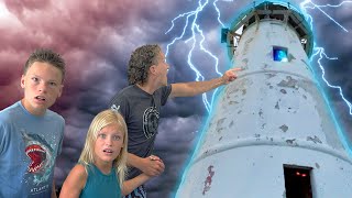 Exploring a SPOOKY Lighthouse! BIG MISTAKE!