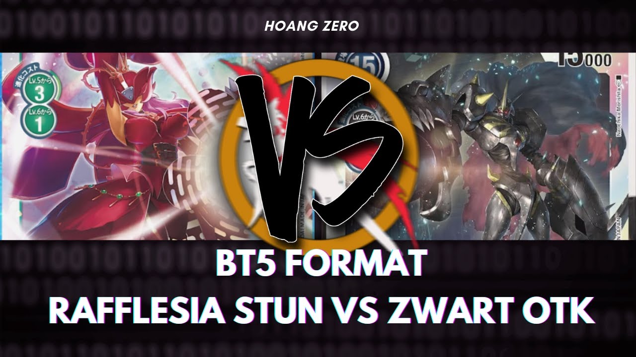 Digimon TCG Rafflesiamon Stun V.S. Omnimon Zwart OTK (BT5)