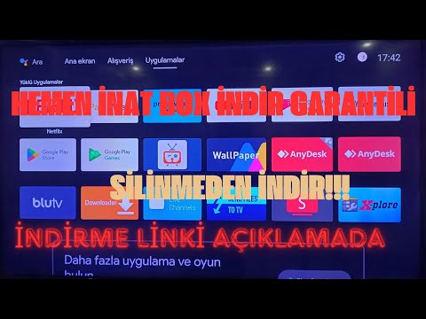 ANDROİD TV`ye İNAT BOX İndirme. İnat boxu tüm televizyonlara indir. (SİLİNMEDEN İZLE! KESİN ÇÖZÜM !)