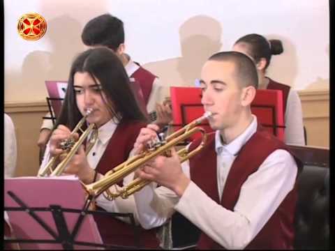 19-ე სახელოვნო სკოლის ბენდი-სტუმრად ერთსულოვნებაში