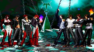 [KOF Mugen] Iori Yagami Team vs Kyo Kusanagi Team