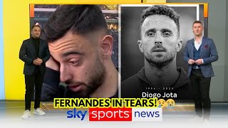 BRUNO FERNANDES DEVASTATED AS DIOGO JOTA DIES AT 28 – UNBELIEVABLE TRAGEDY SHOCKS FOOTBALL