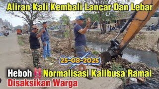 Download Lagu Heboh‼️ Normalisasi Kalibusa Ramai Disaksikan Warga || Aliran kali Lancar \u0026 Lebar #dedimulyadi MP3 Download Lagu Heboh‼️ Normalisasi Kalibusa Ramai Disaksikan Warga || Aliran kali Lancar \u0026 Lebar #dedimulyadi MP3