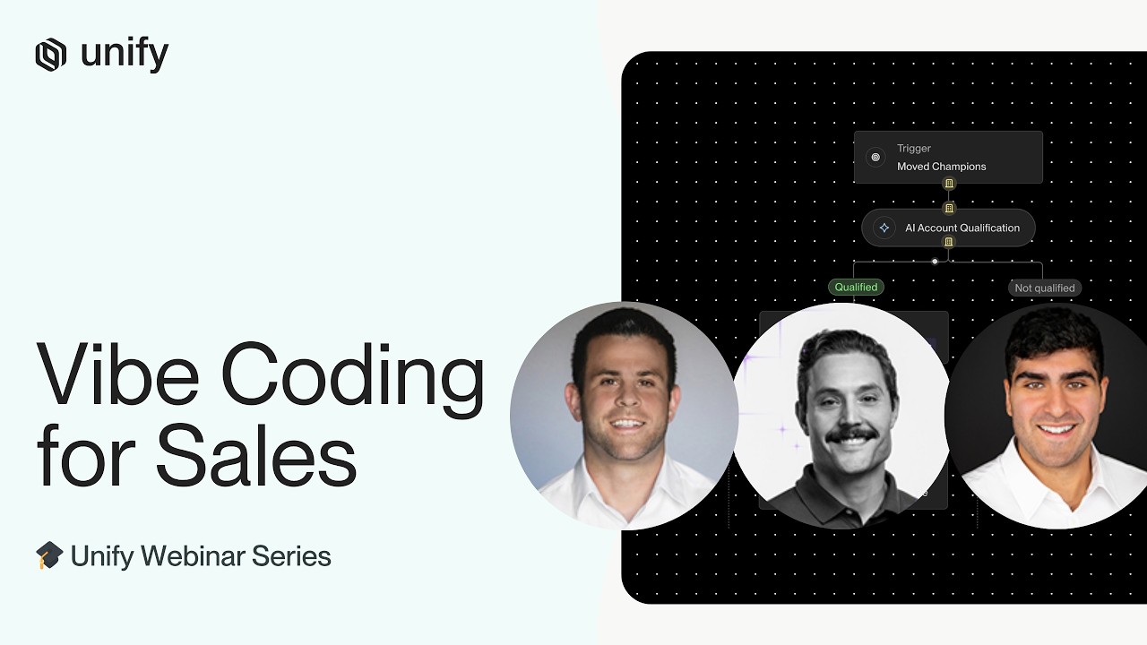 Vibe Coding for Sales Webinar: What Leaders Are Actually Building With AI | Live Demos & Real Talk