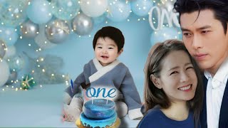 SON YE-JIN AND HYUN BIN REVEALED BABY ALKONG'S BIG BIRTHDAY CELEBRATION! HAPPY Birthday Baby Alkong