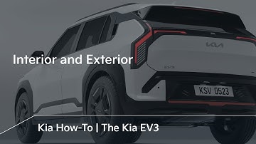 Interior and Exterior | The Kia EV3