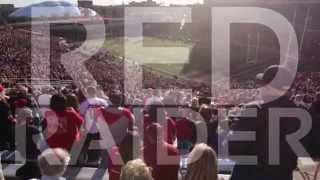 The words "i am a red raider" embody strong spirit and traditions here
at texas tech.