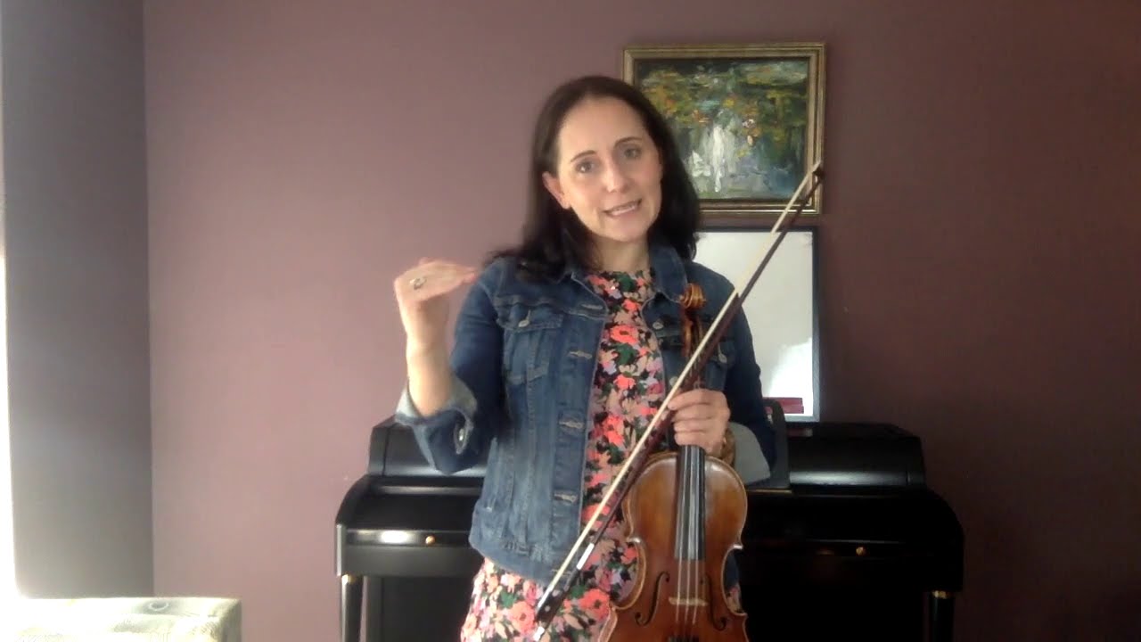 Beginning Orchestra Class video #50 violin and viola - YouTube