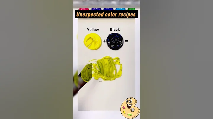 Unexpected color recipes #colormixing #paintmixing #asmrart #tappingsounds #colortheory #painting