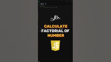 Factorial of a Number in javascript | JavaScript Tutorial #javascript #reactjs