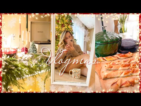 ОДИН ДЕНЬ В ДЕКАБРЕ| новогодние закуски, уютная атмосфера в доме, вкусно готовим, мастерим с дочей