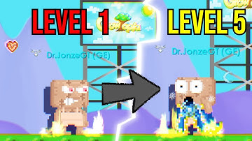 Upgrading Ancestral Totem of Wisdom From Level 1 to 5 - Growtopia