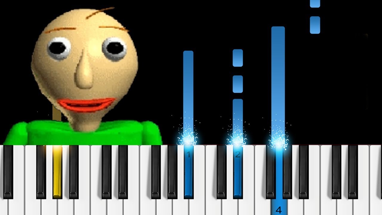 Play Baldi's Basics Menu Theme Music Sheet