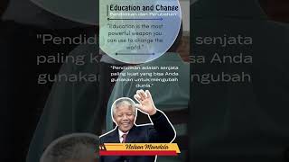 Quote Part12 Education and Change Mandela quotes motivation listeningquotes