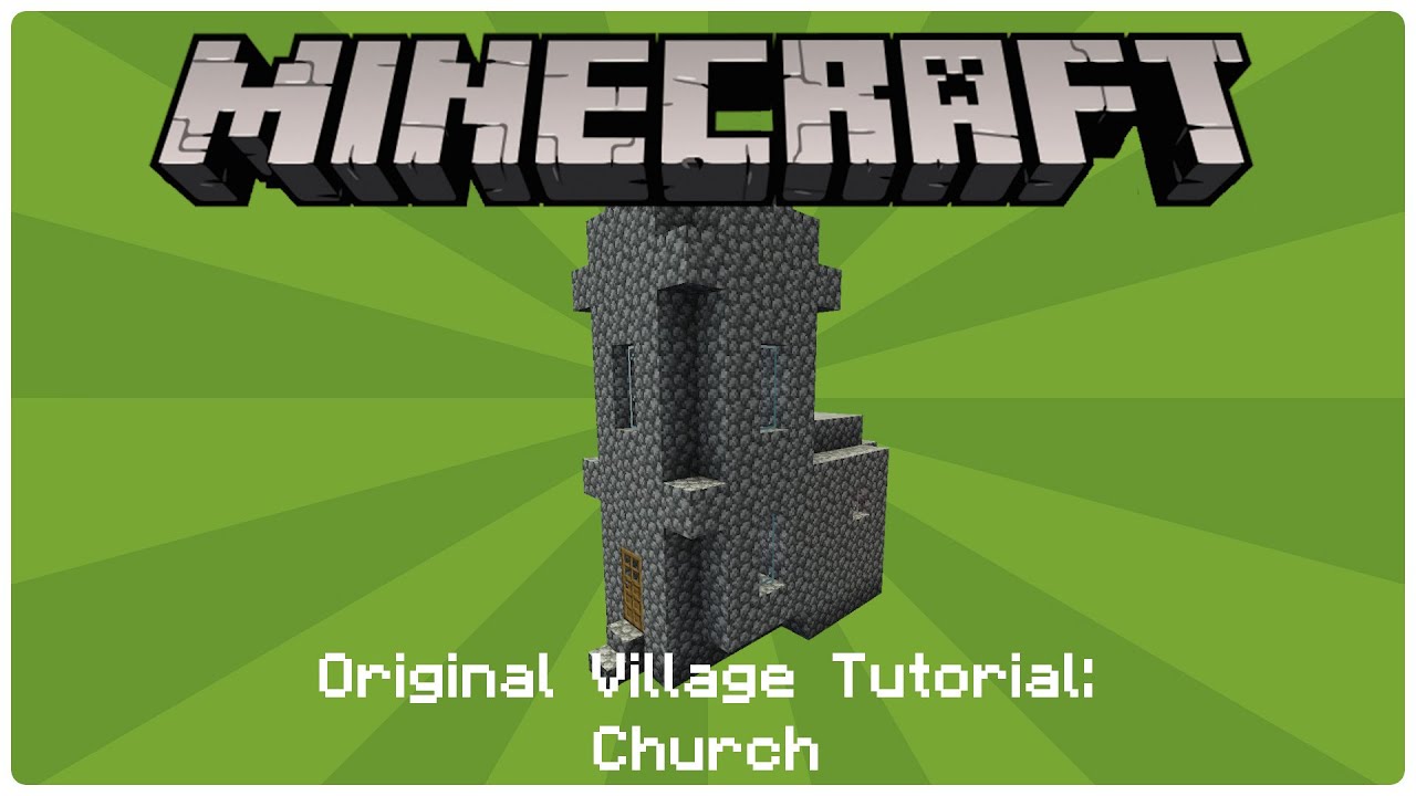 How to build an NPC Village Church YouTube