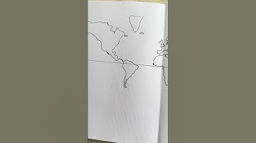 Drawing world map day 20 #worldmapdrawing #mapper #worldmap