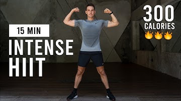 15 minuten intensieve HIIT-training voor vetverbranding en cardio (geen apparaten, geen herhalingen)