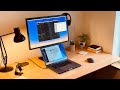 Minimalist & Ergonomic Workspace Desk Setup | 2020