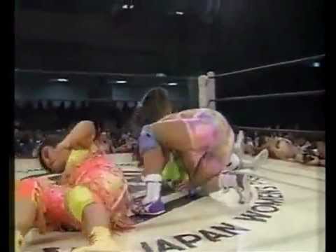 AJW - Manami Toyota & Sakie Hasegawa vs Takako Inoue & Kyoko Inoue - August 30th 1995