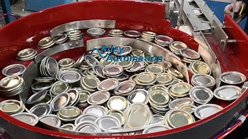 Parts Handling - Paint Lids - Riley Automation - Vibratory Feeder