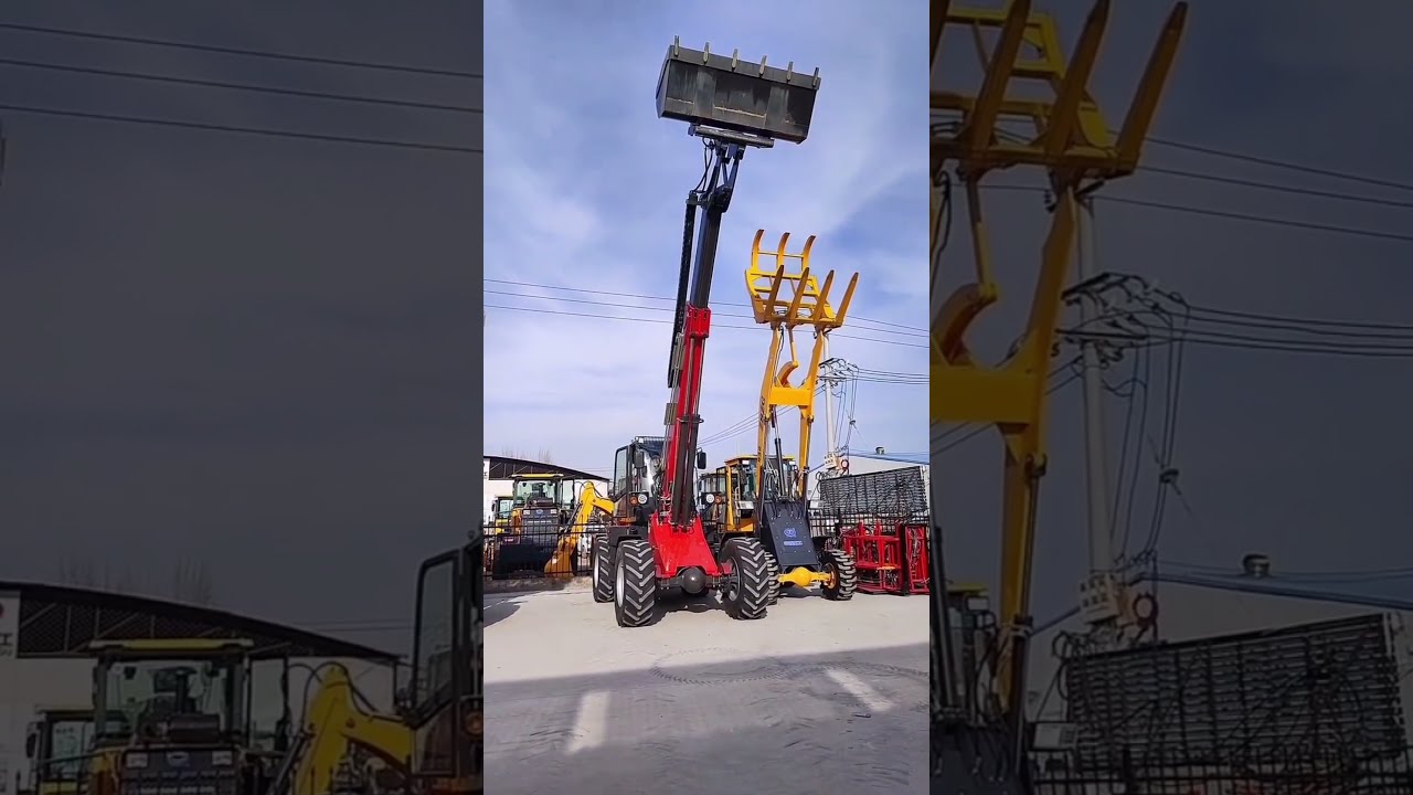 Multifunctional excavator loader all-in-one machine, multifunctional agricultural machinery